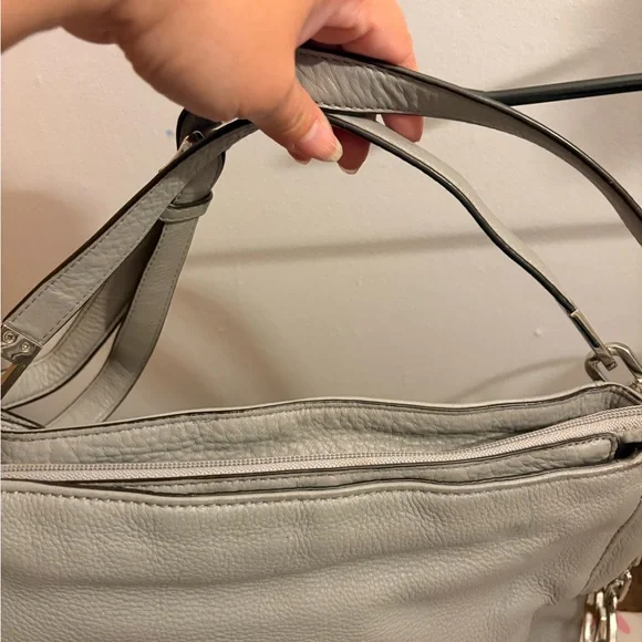 Michael Kors Light Grey Hobo Bag - Picture 5 of 7